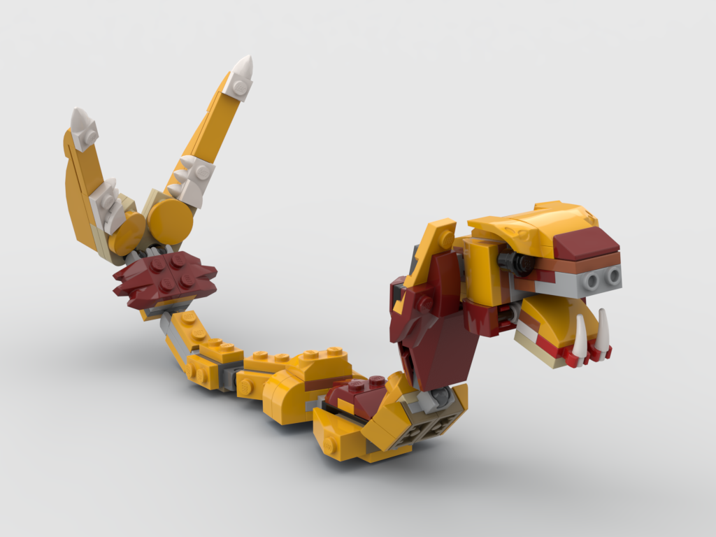 MOC - 31112 Snake Alternative Build - How to build it   