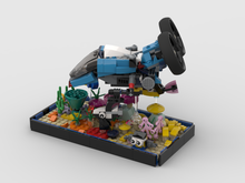 Load image into Gallery viewer, MOC - Coral Reef + Submarine 31122 + 31114 Alternative Build
