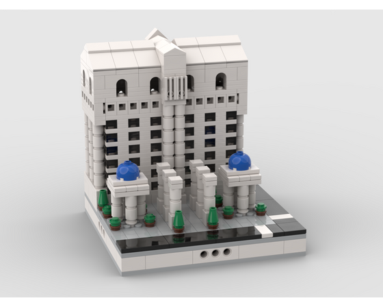 LEGO MOC Las Vegas Strip - Mini by drpauloh
