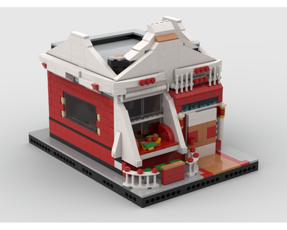 MOC - 10272 Modular Sushi Bar Alternative Build - How to build it   