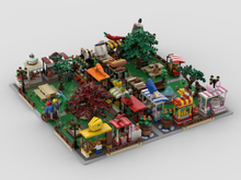 Load image into Gallery viewer, MOC - Modular Market - Display + 16 stands MOCs