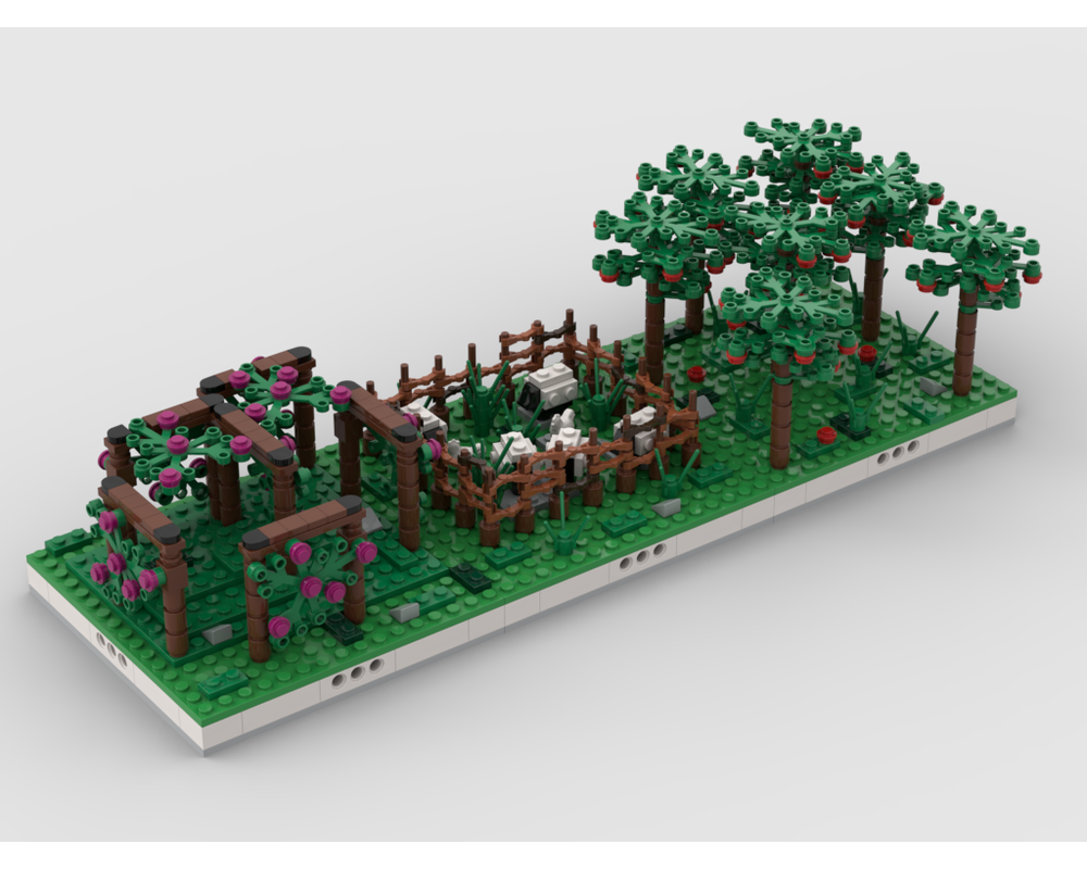 MOC - Agricultural fields for a Modular Village #2 - How to build it   