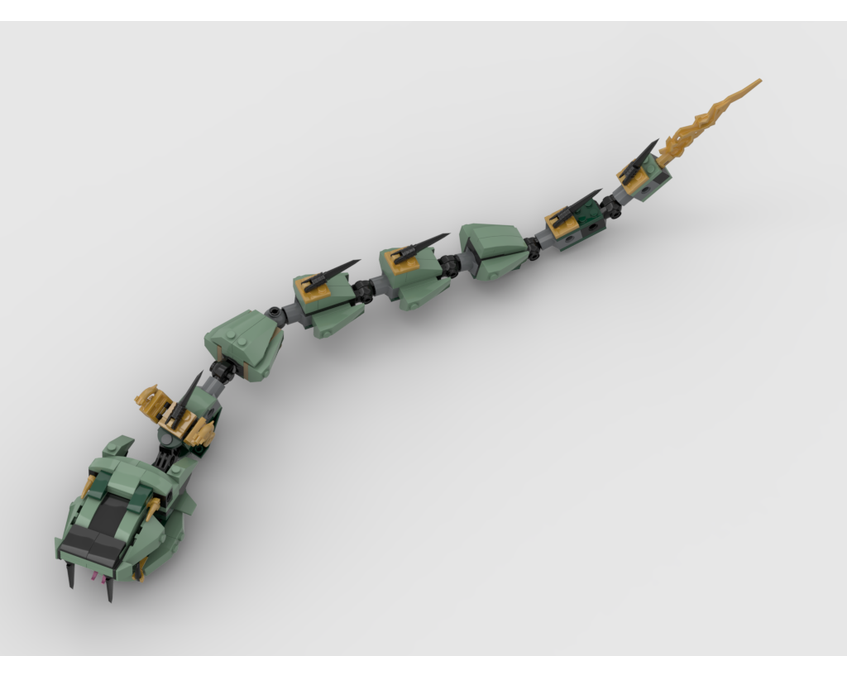 MOC - 70612 Snake Alternative Build - How to build it   