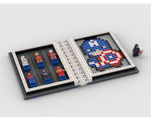 Load image into Gallery viewer, MOC - Avengers Collectors MiniFigure Book - How to build it   