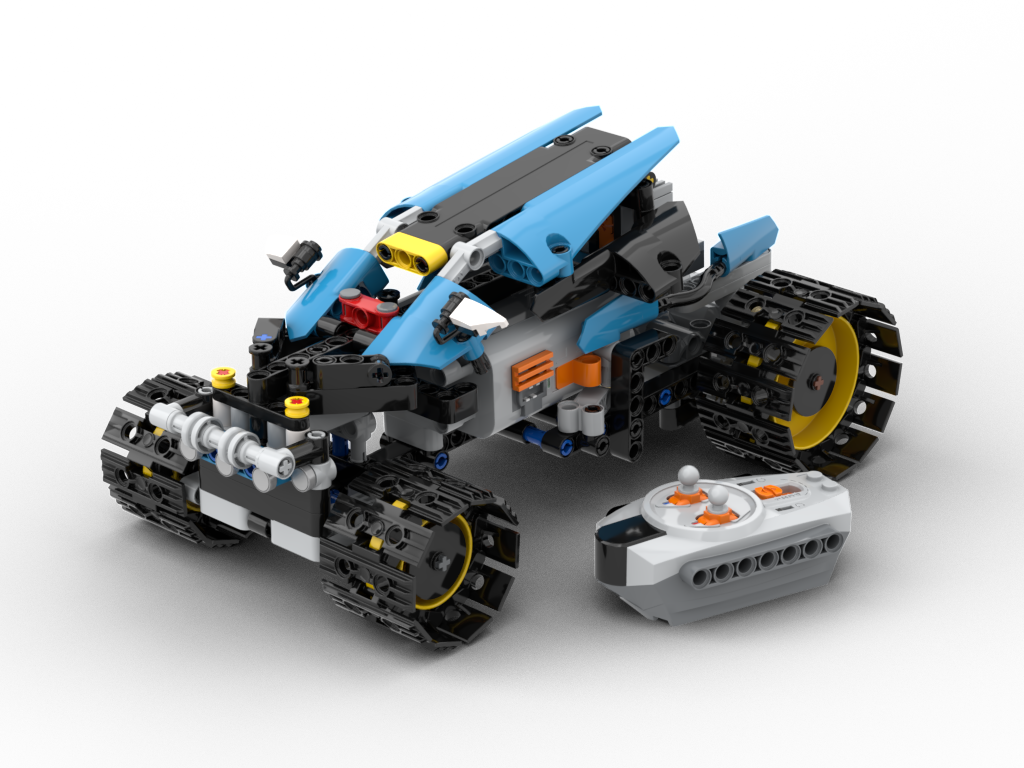 MOC - Racer Jeep 42095 alternative