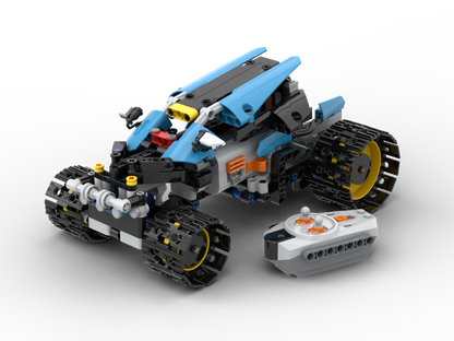 MOC - Racer Jeep 42095 alternative