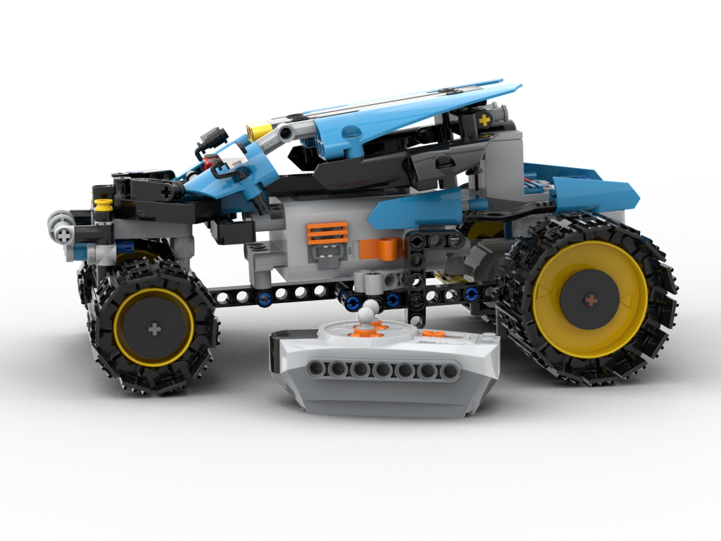 MOC - Racer Jeep 42095 alternative