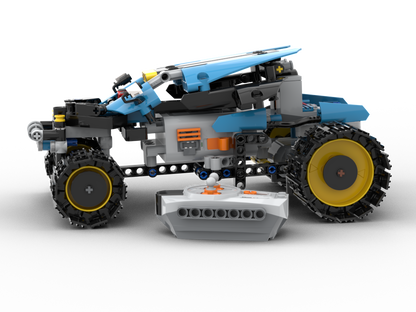 MOC - Racer Jeep 42095 alternative