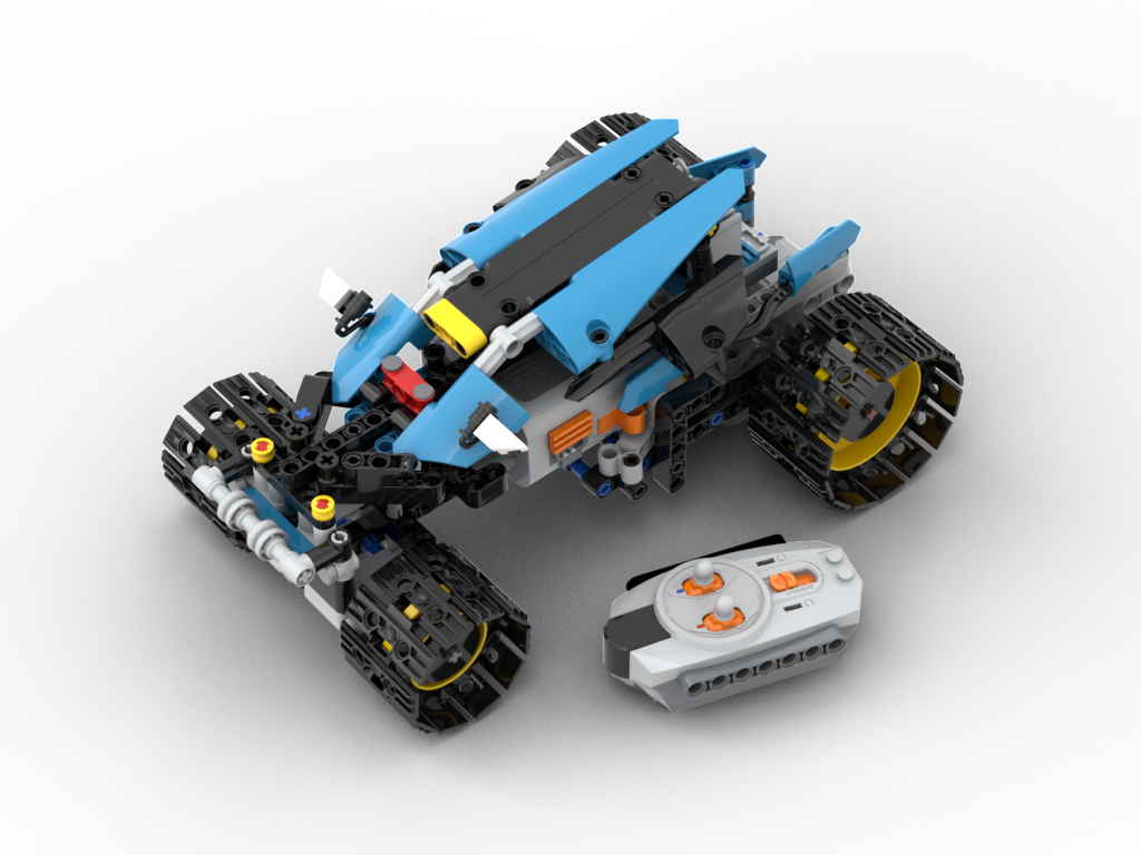 MOC - Racer Jeep 42095 alternative