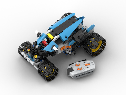 MOC - Racer Jeep 42095 alternative