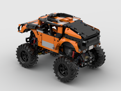 MOC - Hummer 42126 + 42099 Alternative Design 4X4 with RC (control+)