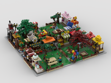 Load image into Gallery viewer, MOC - Modular Market - Display + 16 stands MOCs