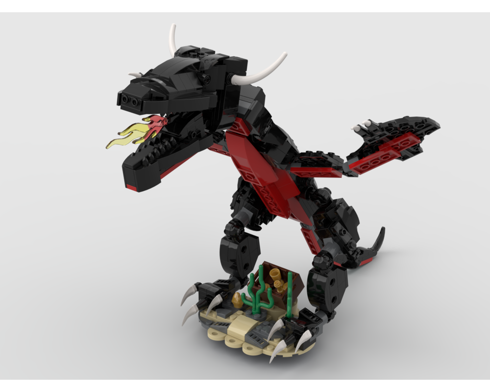 MOC - Black Dragon - How to build it   