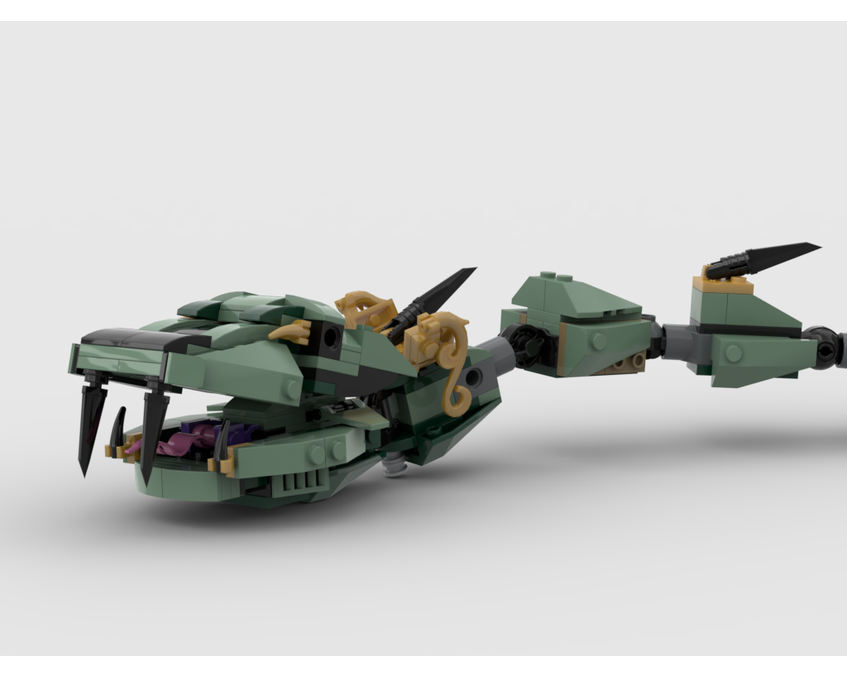 MOC - 70612 Snake Alternative Build - How to build it   