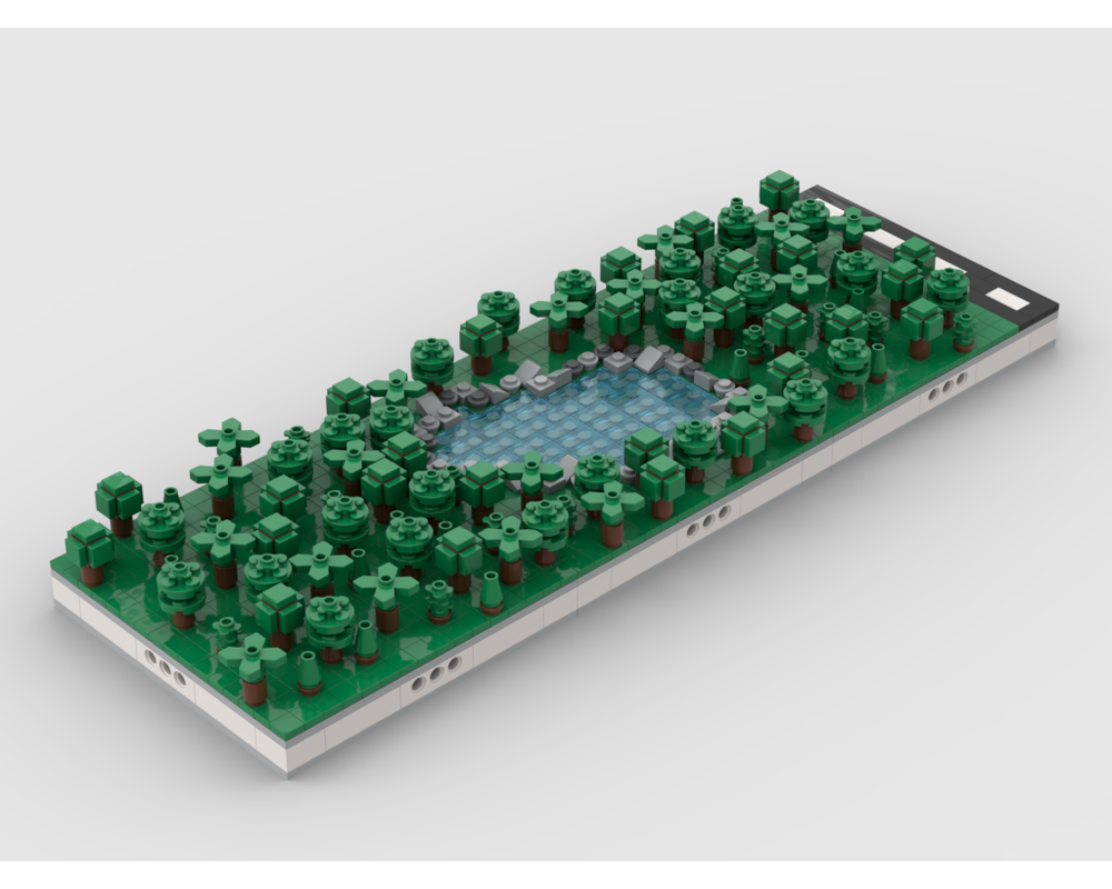 MOC - Urban Park | for modular city - How to build it   