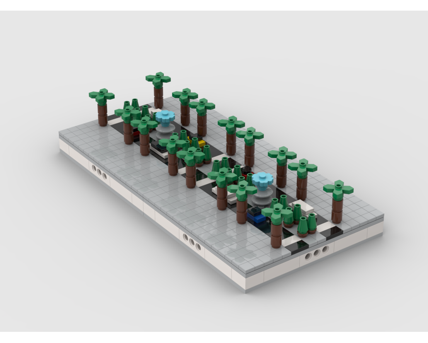 MOC - Modular City Las Vegas | Build from 11 MOCs - How to build it   