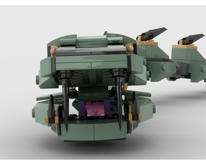 MOC - 70612 Snake Alternative Build - How to build it   