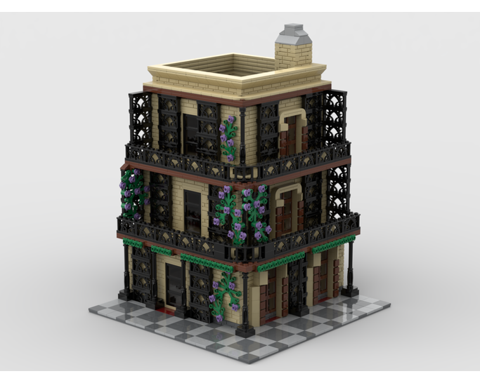 MOC - Modular Italian House - How to build it   