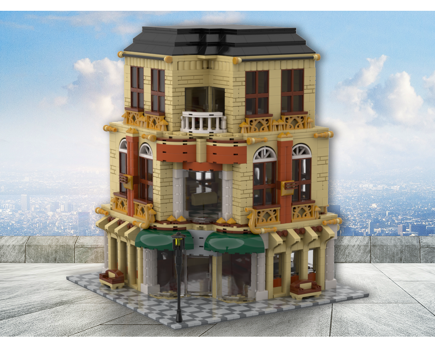 MOC - Luxury Hotel Modular Building - How to build it   