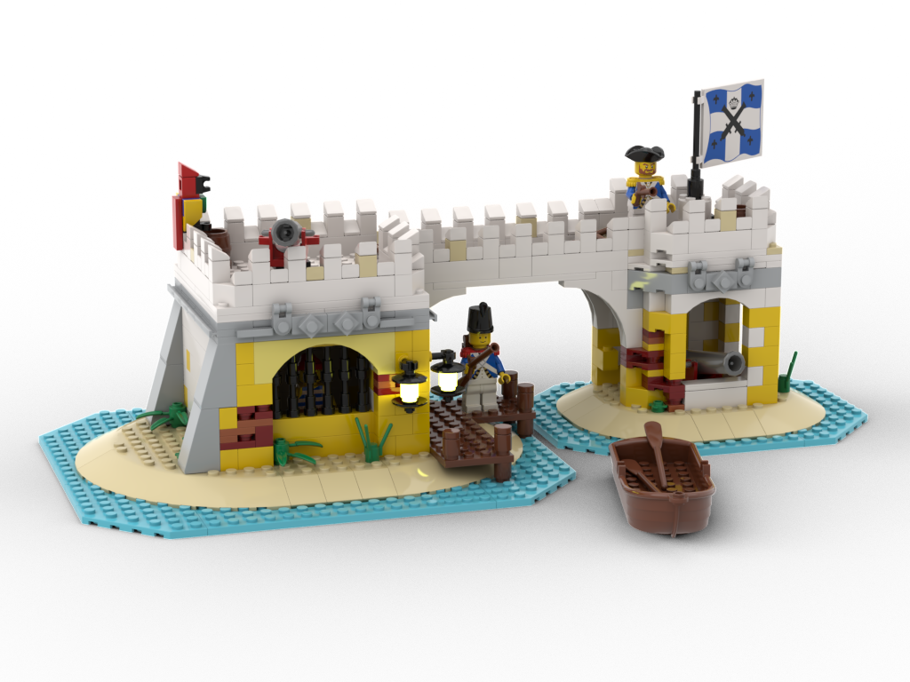 MOC - Broadside's Brig Renew set 6259 #2
