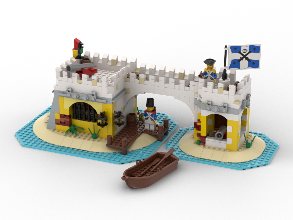 MOC - Broadside's Brig Renew set 6259 #2