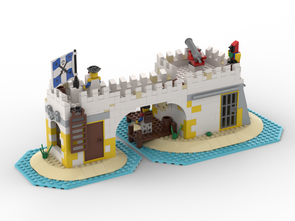 MOC - Broadside's Brig Renew set 6259 #2
