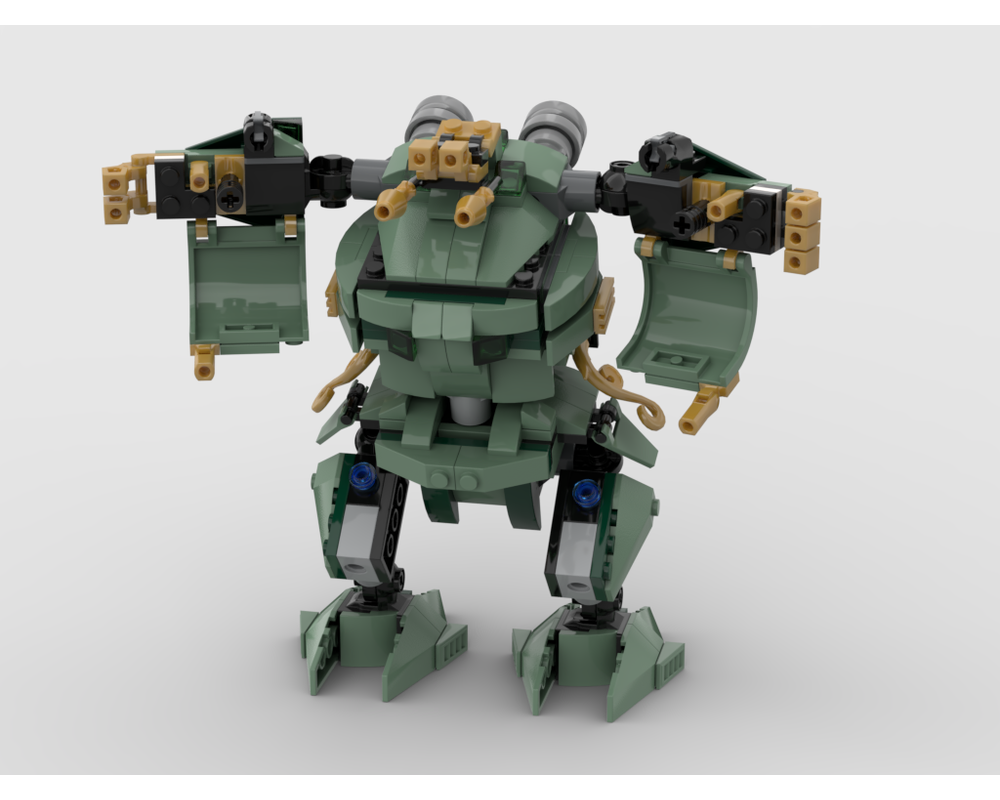 MOC - 70612 Battle Robot Alternative Build - How to build it   