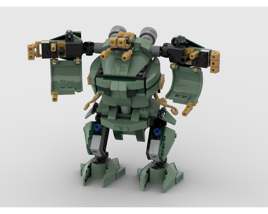 MOC - 70612 Battle Robot Alternative Build - How to build it   