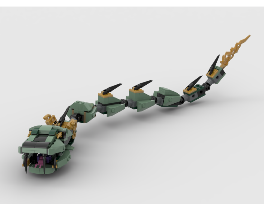 MOC - 70612 Snake Alternative Build - How to build it   