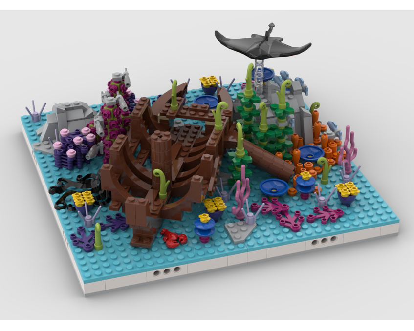 MOC - Modular Ocean | build from 5 MOCs - How to build it   