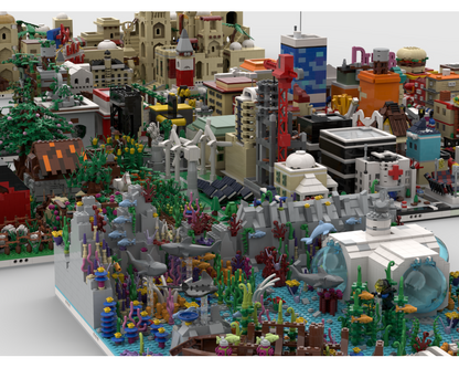 MOC - Modular World | build from 109 MOCs - How to build it   