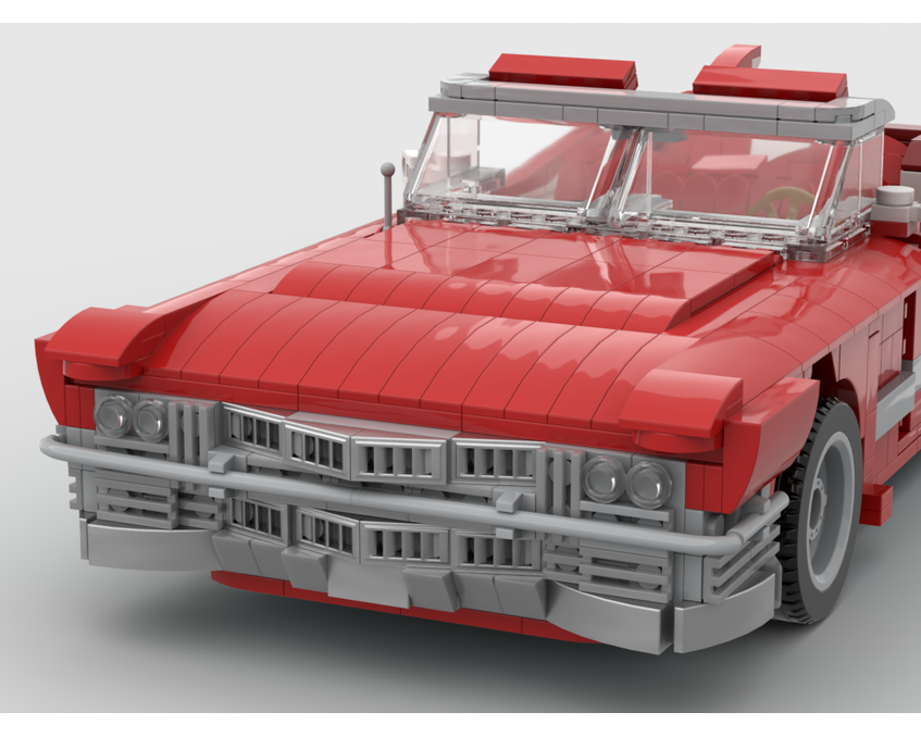 MOC - Cadillac Eldorado 62 series 1959 - How to build it   