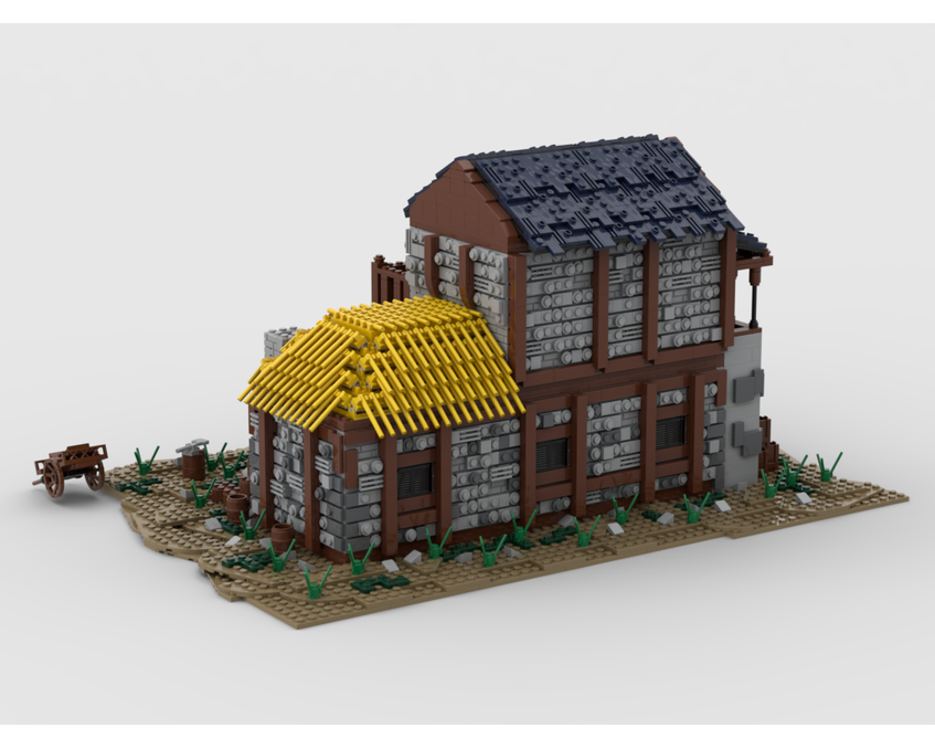 MOC - The Blacksmith House - How to build it   