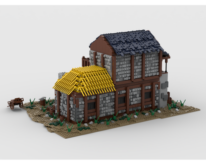 MOC - The Blacksmith House - How to build it   