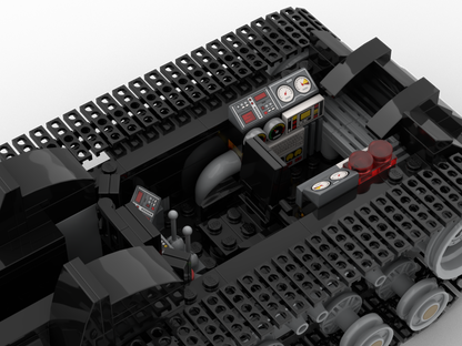 MOC - BatCave minifigure size