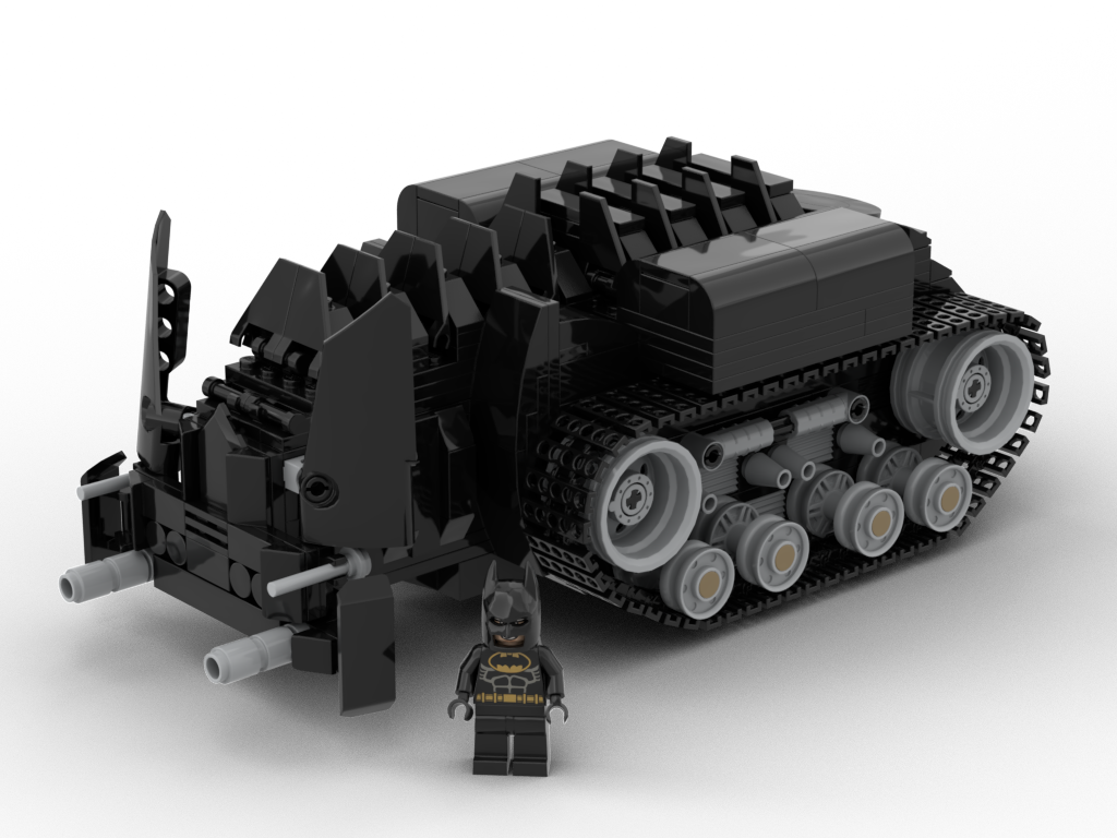 MOC - BatCave minifigure size