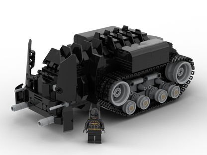 MOC - BatCave minifigure size