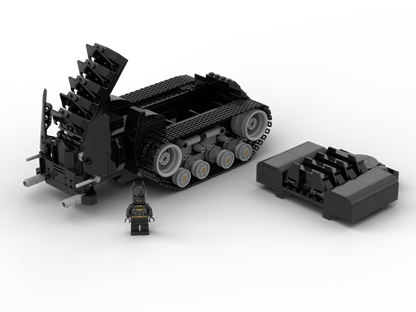 MOC - BatCave minifigure size