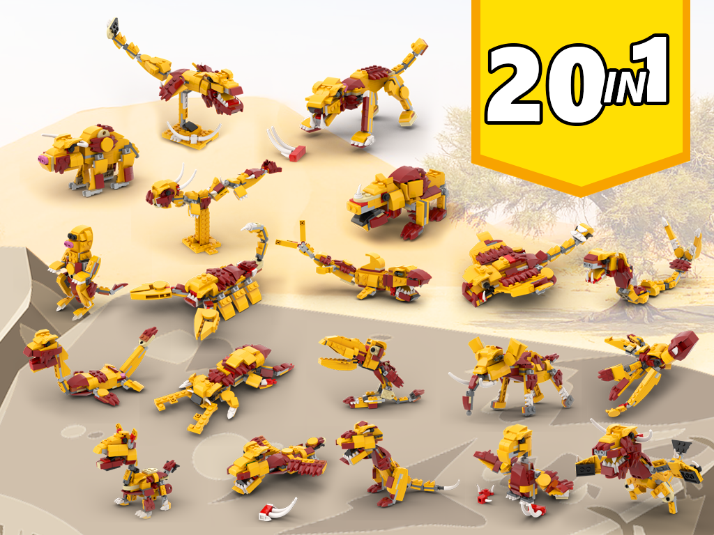 MOC - 31112 Alternative Build 20 in 1 | 20 MOCs