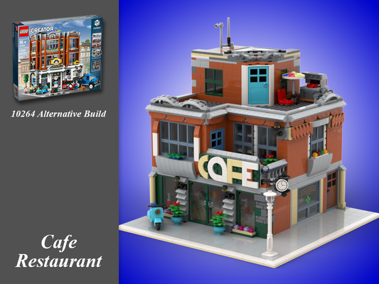 MOC - 10264 Cafe Alternative Build