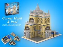 Load image into Gallery viewer, MOC - 10214 Modular Hotel &amp; Modular Pool Alternative Build