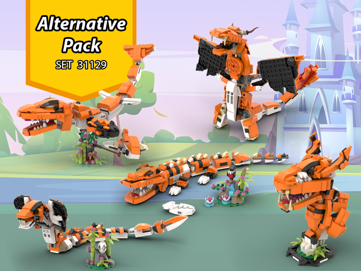 Alternative Building LEGO MOC instruction – How to build it