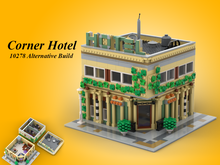 Load image into Gallery viewer, MOC - 10278 Corner Hotel Alternative Build