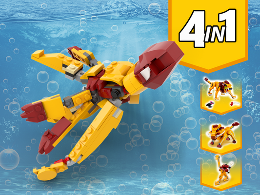 MOC - 31112 Octopus Alternative Build - How to build it   