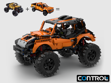Load image into Gallery viewer, MOC - 42126 + 42099 Alternative Design 4X4 off road Jeep with RC (control+)
