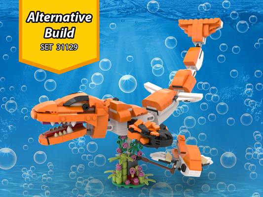 MOC - Mosasaur 31129 Alternative Build