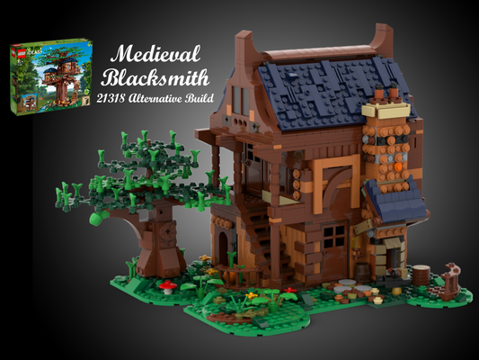 MOC - 21318 Medieval Blacksmith Alternative Build