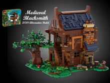 Load image into Gallery viewer, MOC - 21318 Medieval Blacksmith Alternative Build
