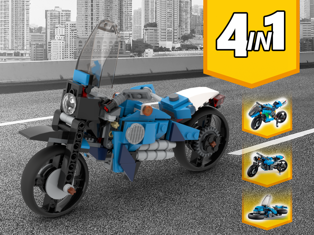 MOC - 31114 Bike #2 Alternative Build