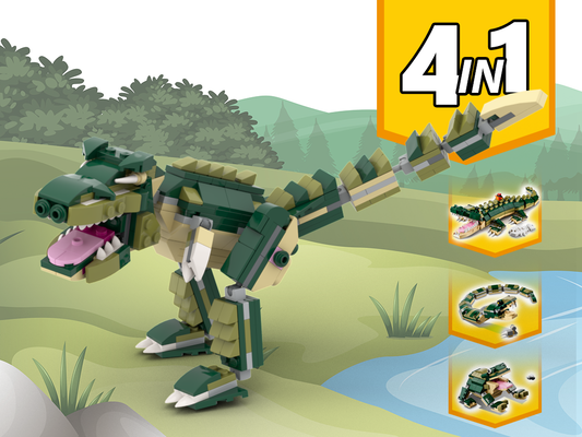 MOC - 31121 Allosaurus Alternative Build